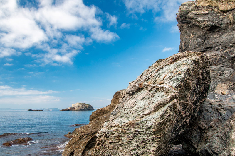 Balade photo naturaliste - Giens, côte rocheuse de la presqu'île de Giens dans le Var